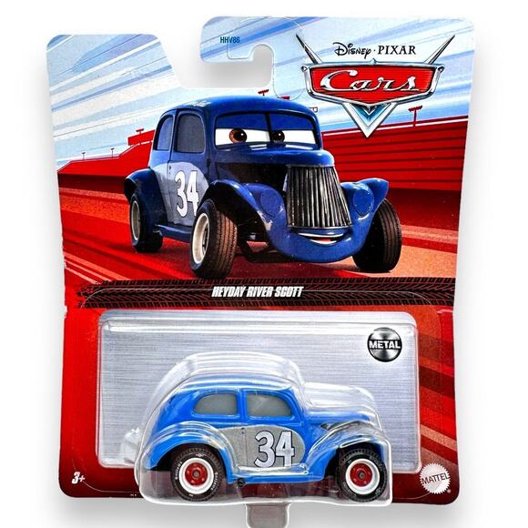 HEYDAY RIVER SCOTT METAL HOT WHEELS DISNEY PIXAR 2022 NIB Cars - Picture 1 of 3